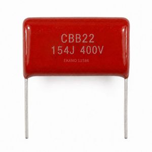 خازن پلی‌استر 150nF/400V 5% | 154J