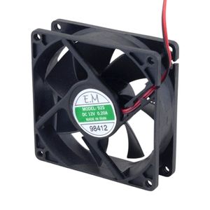 فن 12V سایز 8x8x2.5cm پشت مربع