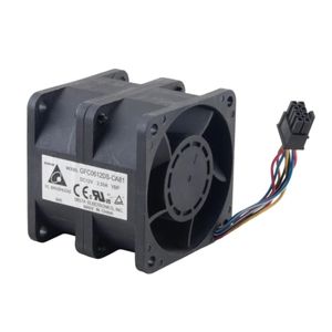 جت فن دوبل 12V-3.5A سایز 6x6x5.6cm مارک DELTA ELECTRONICS مدل GFC0612DS-CA81