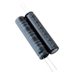 خازن الکترولیتی 110uF / 330V ژاپنی مارک RUBYCON سری PHOTO-FLASH