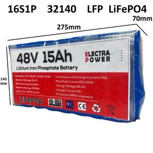 باتری لیتیوم آهن فسفات 48 ولت (51.2V) 15Ah مدل IRF32140 | 16S1P LiFePO4