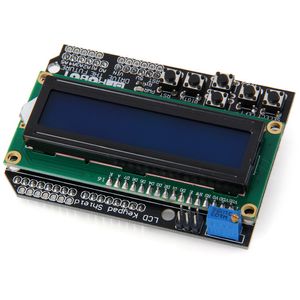 ماژول / شیلد LCD کاراکتری 16×2 با کی پد کنترل