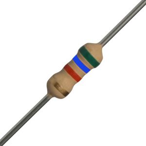 مقاومت 5.6 کیلو اهم 1/4 وات 5 درصد