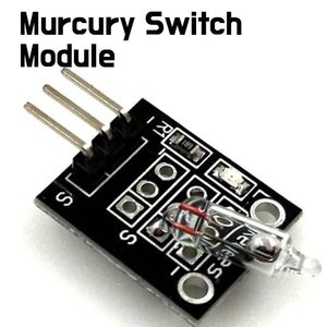 ماژول سوئیچ جیوه ای (MERCURY SWITCH MODULE) KY-017