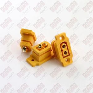 کانکتور پنلی مادگی AMASS XT60E-F | کانکتور باتری XT60 با جریان 30 آمپر