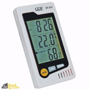 DT-322 Interior Temperature Hygrometer