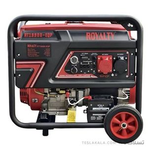 موتور برق رویالیتی 8 کیلووات بنزینی ROYALTY JAPAN مدل RT16900WHE دارای پورت ATS سیم پیچی 100 درصد مسی