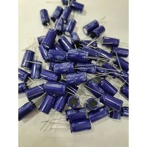 خازن 2.2ميکرو فارد100 ولت الکترولیت بی پلار