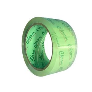 نوار چسب پهن کروم سبز 32 میکرون 90 یارد (چسب پهن سوپر کریستال به پهنای 5 سانت)chrom تعداد 50 کارتن(3000 حلقه)