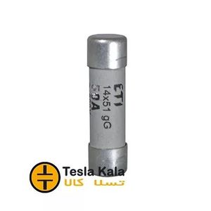 فیوز سیلندری 2 تا 50 آمپر gG ETI 51*14 ( آمپر فیوز به انتخاب )