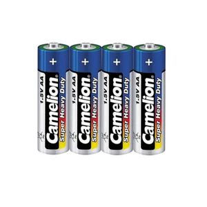 باطری نیم قلم کملیون بسته 4 عددی Super Heavy Duty AAA