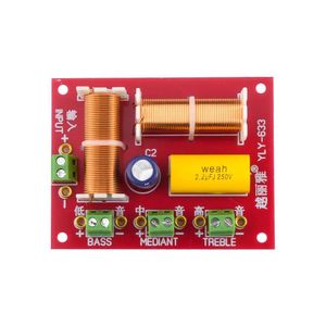 کراس‌اور صوتی سه کانال حرفه‌ای مدل YLY-633 (200 وات، 4-8 اهم، تفکیک دقیق فرکانس)