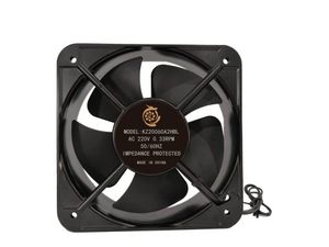 فن تهویه صنعتی AC بلبرینگی 220 ولت 20×20×60 سانتی‌متر KZ20060A2HBL