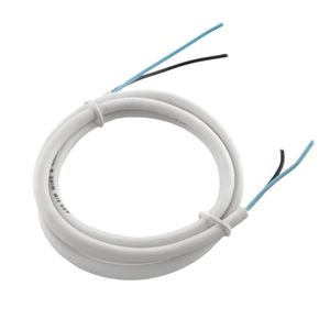 سیم افشان سایز 2x0.5 سفید دو رشته 0.8 متری پوشش ضحیم