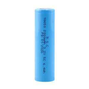 باتری لیتیوم فسفات 3.2v سایز 18650 سرتخت 2000mAh