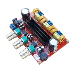 برد آمپلی فایر حرفه ای 2x50W+100W XH-M139 اصلی (چیپ 32 پین)