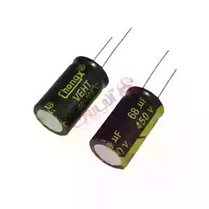 خازن 68uF 450V