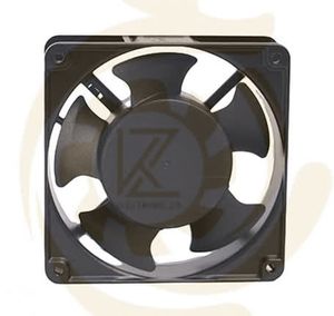 فن تهویه صنعتی AC بلبرینگی 220 ولت 12×12×3.8 سانتی‌متر KZ12038S