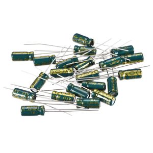 خازن الکترولیتی 10UF 25V برند NJA