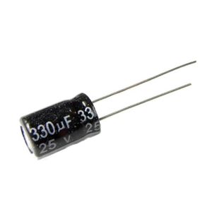 خازن الکترولیتی 330UF 25V برند AXBOOM