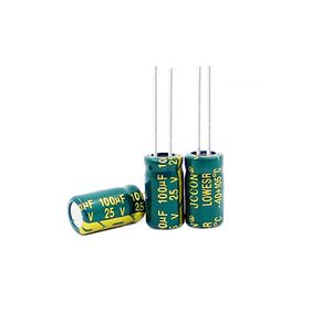 خازن الکترولیتی 100UF 25V برند JWCO