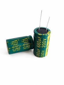 خازن الکترولیتی 680UF 200V برند JWCO