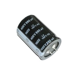 خازن الکترولیتی 680UF 400V برند YAGEO