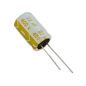خازن الکترولیتی 22UF 400V برند JWCO سفید