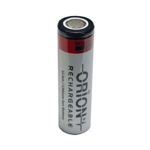 باتری لیتیوم یون 3.7 ولت سایز 18650 سرتخت ظرفیت 1500mAh نرخ دشارژ 15C برند ORION