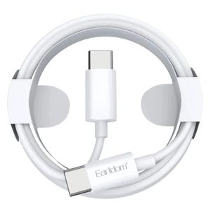 کابل شارژ USB-C به USB-C ارلدام مدل EC-166C طول 1 متر توان 60 وات