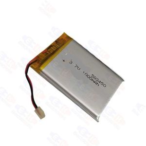 باتری لیتیوم پلیمر 3.7 ولت 1000mAh سایز 503450