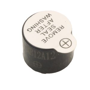 بازر (Buzzer) یکپارچه 12 ولت مدل TMB12A12 – نوع اکتیو (Active Buzzer) با صدای بوق یکنواخت
