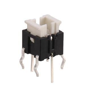 تک سوئیچ چراغ‌دار KEL-001-D سایز 7.7×7.7×8.1 میلی‌متر (LED دار)