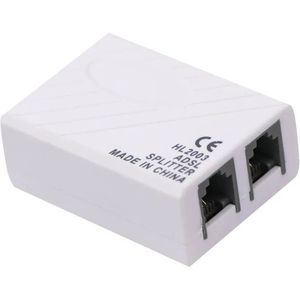 اسپلیتر مودم HL2003 ADSL | جداکننده خط تلفن و کاهش نویز برای اینترنت خانگی