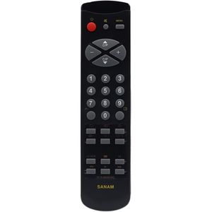 کنترل تلویزیون LED صنام مدل SANAM 3F14-00038-093