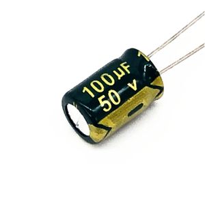 خازن الکترولیتی 100UF 50V برند JWCO