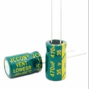 خازن الکترولیتی 470UF 35V برند JWCO