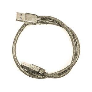 کابل پرینتر USB 2.0 شیلددار شیشه‌ای 1.5 متری