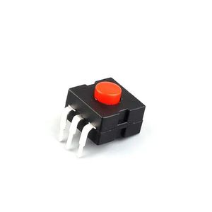 کلید چراغ قوه پلیسی مشکی و قرمز