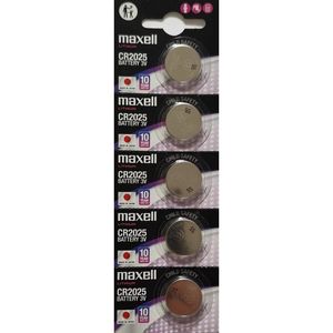باتری سکه ای 3 ولت CR2025 مارک maxell – فروش تکی