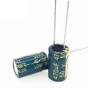 خازن الکترولیتی 470UF 50V برند JWCO