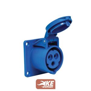 پریز تابلویی 3 شاخه 16 آمپر Mete Enerji مدل 406502v