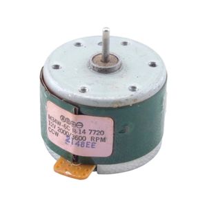 موتور DC دو سرعته 12V مدل M34W-6C مارک MITSUMI