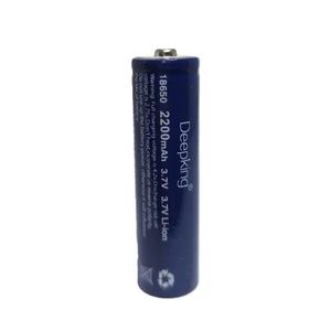 باتری لیتیوم یون 18650 تک سلول 3.7 ولت 2200mAH برند DEEPKING