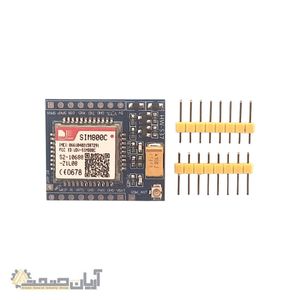 ماژول مخابراتی SIM800C مدل MOD53/HW-537 با قابلیت GSM، GPRS، بلوتوث و TTS
