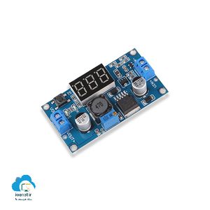 قیمت و خرید ماژول کاهنده ولتاژ مدل LM2596 با نمایشگر-IOENET