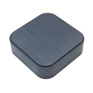 جعبه برد پلاستیکی مربعی دیواری - رومیزی مشکی سایز 98x98x32 میلی‌متر - محفظه چندمنظوره پروژه الکترونیکی