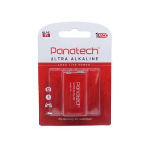 باتری کتابی 9 ولت الترا آلکالاین مارک پاناتک PANATECH