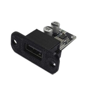 قاب روپنلی مستطیلی ماژول کاهنده ولتاژ فست شارژ QC3.0 با خروجی USB