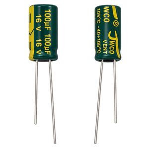 خازن JWCO Green 100µF 16V